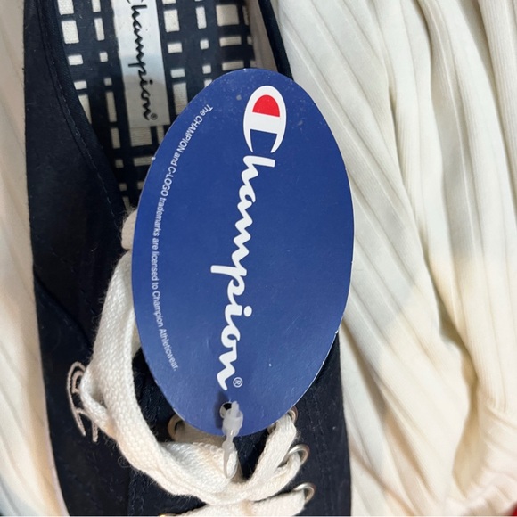 Champion Black Canvas Sneakers - Picture 4 of 7